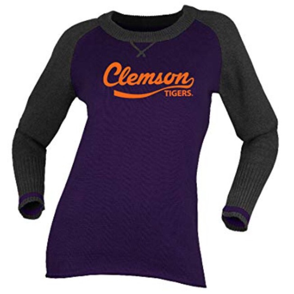 Renu Clemson Tigers Apres Ski Sweater NWT M